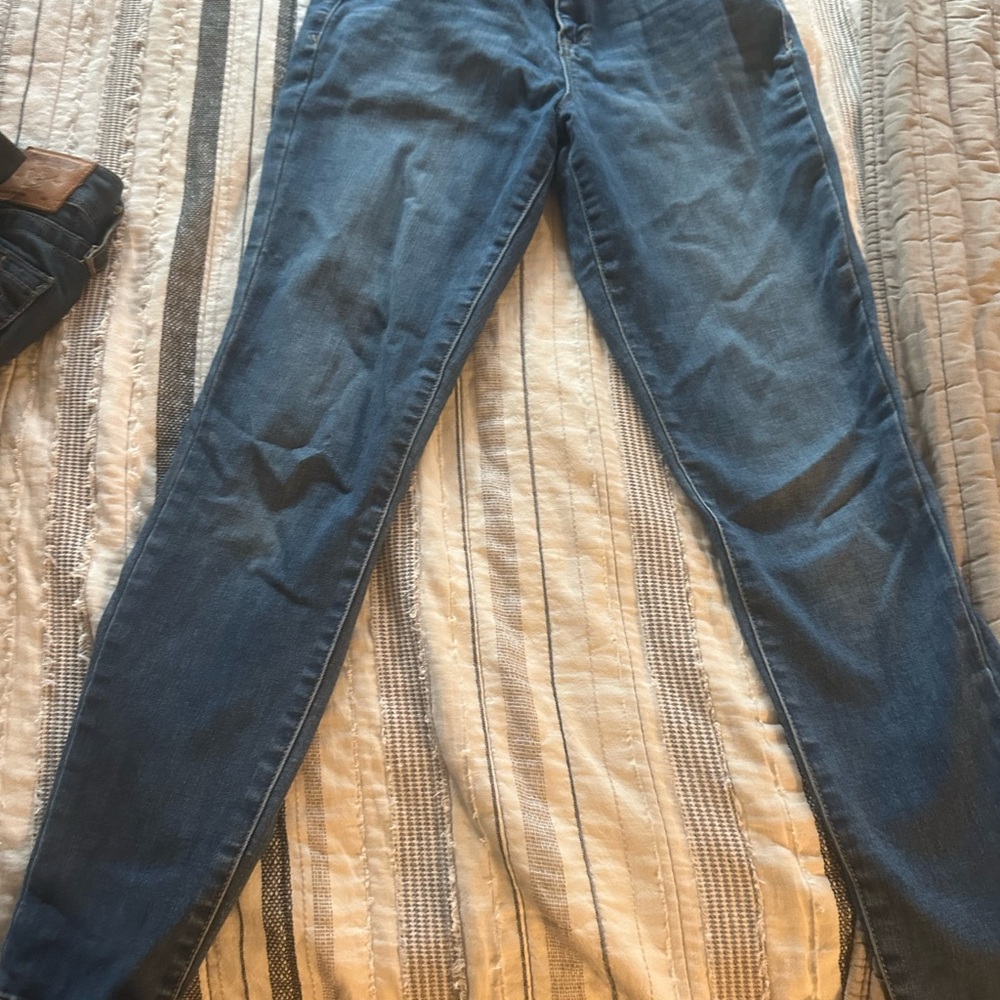 Skinnygirl Women's Blue Skinny Jeans